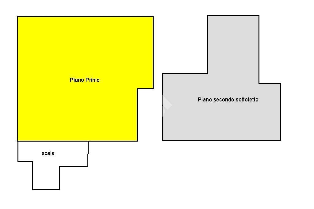 plan piano primo e soffitta