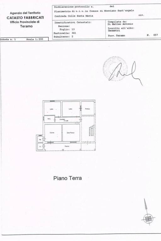 Di Giuseppe Gabriele - Piano Terra planimetria 1