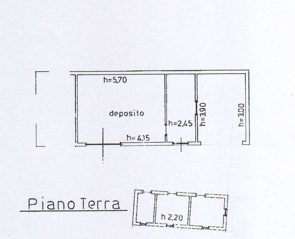 planimetria deposito