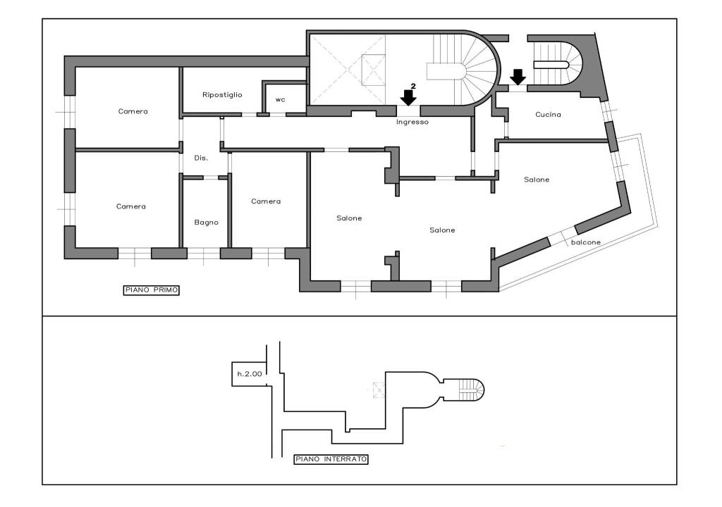 Planimetria via borsi autocad 1