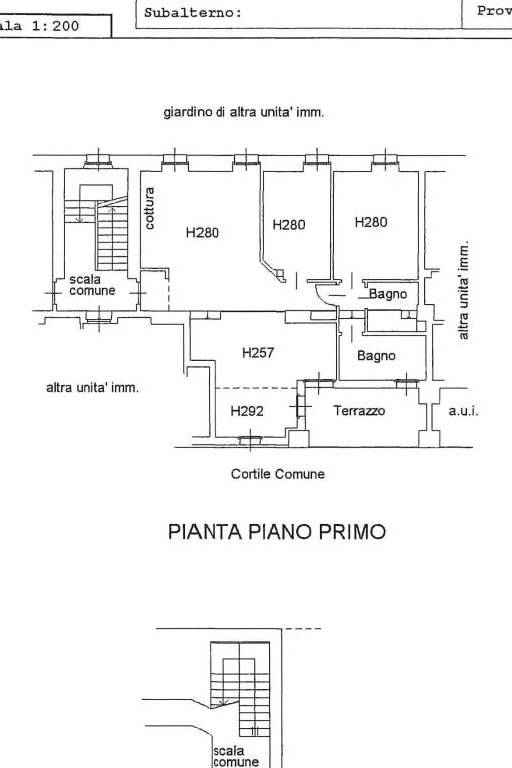 planimetria appartamento 1