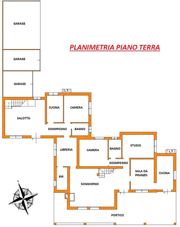 1 Planimetria piano Terra