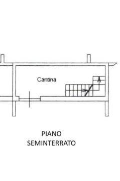 pianta piano seminterrato