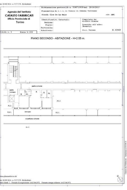 planimetria appartamento