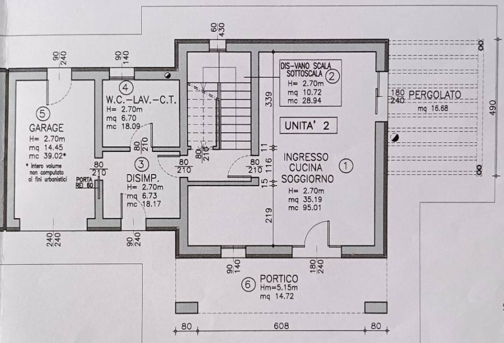 Plan piano terra