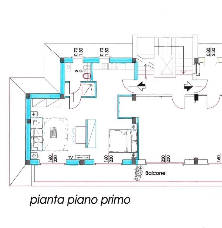 planimetria monolocale