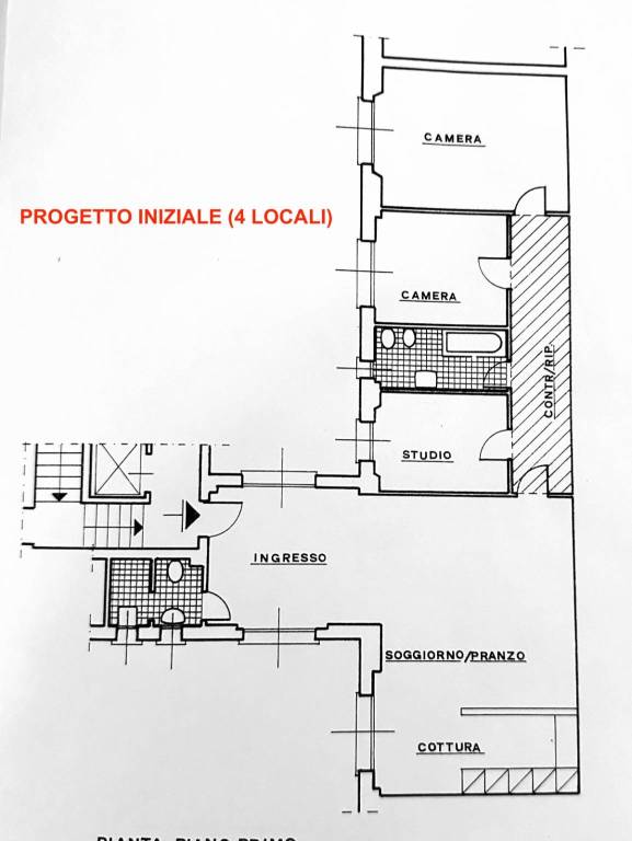 Planimetria Progetto Iniziale