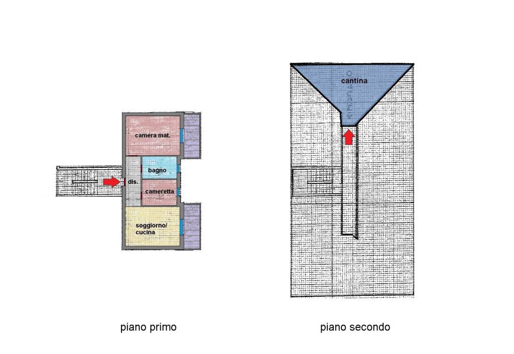 appartamento + cantina