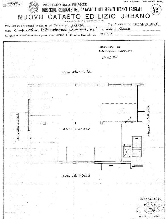 Planimetria garage_PULITA 1