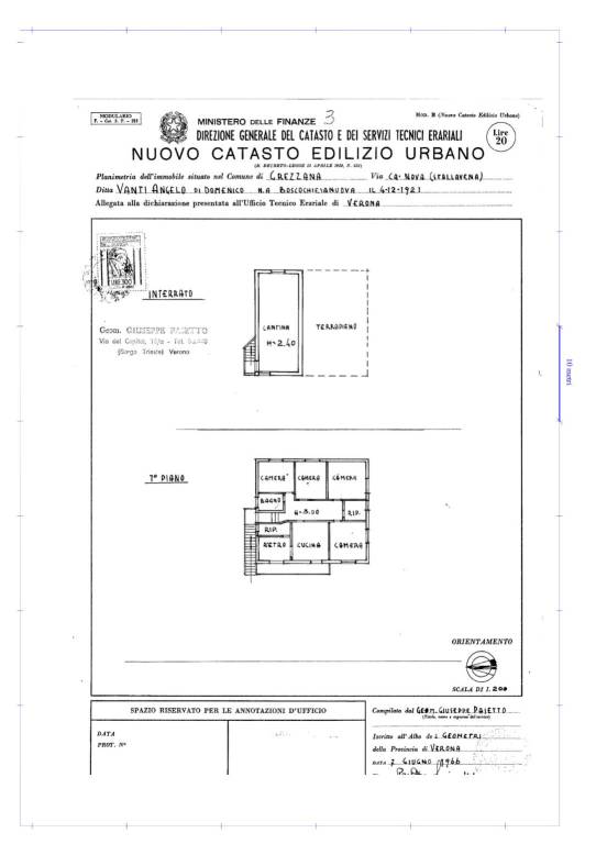 PLN app 1° piano