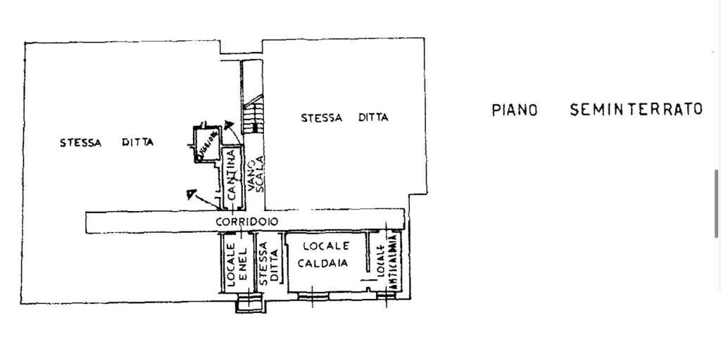 planimetria cantina