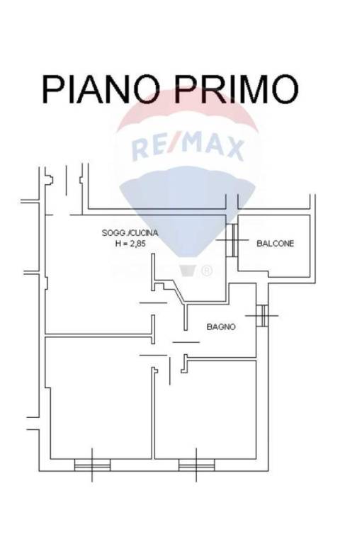 Planimetria piano 1°