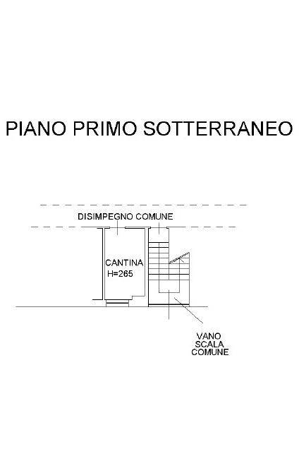 planimetria Cantina