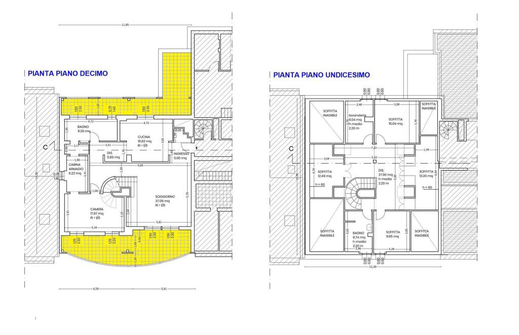 PLANIMETRIA ATTICO