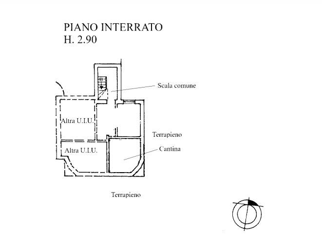 planimetria cantina