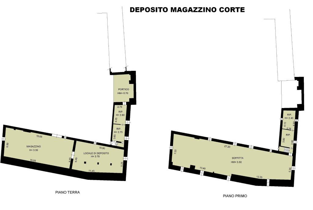 Foto Plani Deposito Magazzino Soffitta Corte