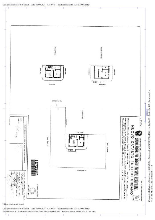 PLN COMUNE MASCALUCIA FGL 12 PART 492 SUB 2 1