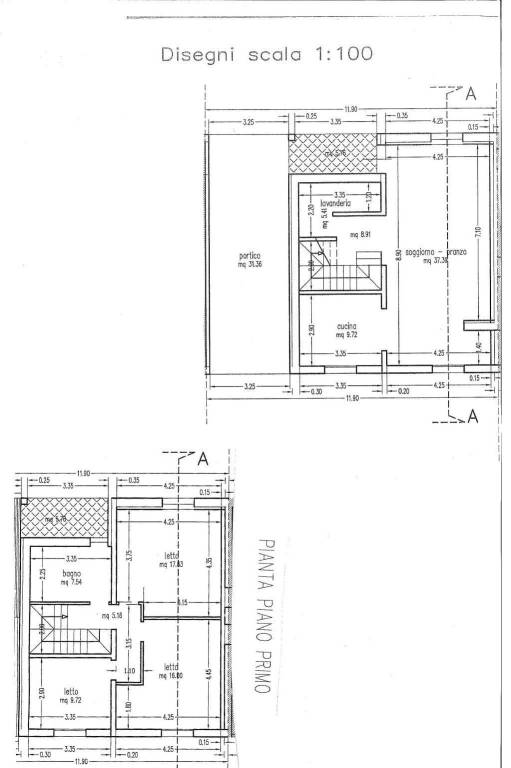 FOSCARIN PLANIMETRIA PROGETTO 139K 1