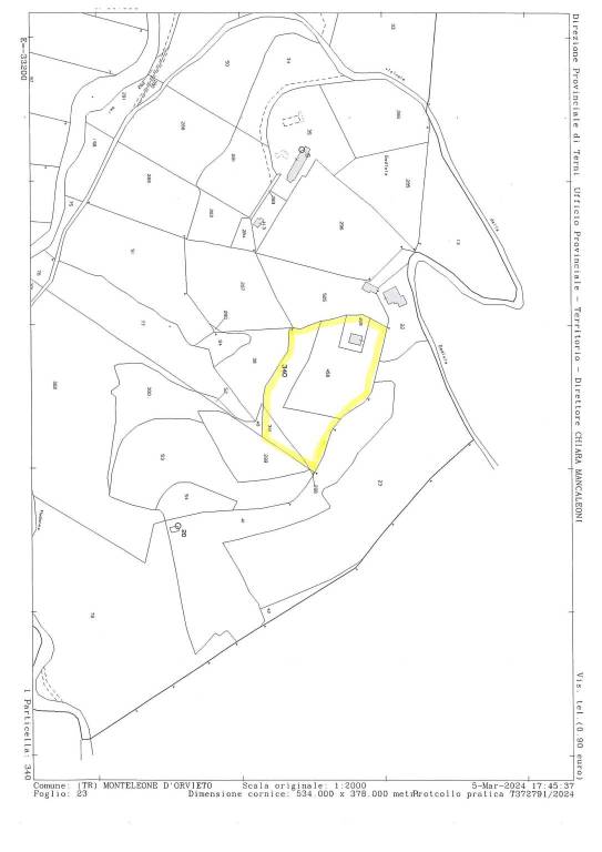 Planimetria terreno e annesso 1