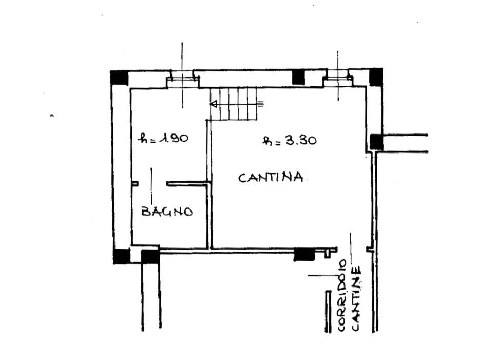 Planimetria cantina