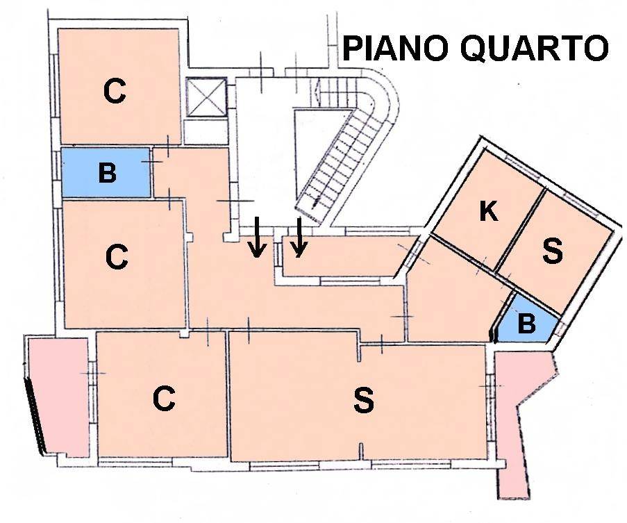 pianta 4 piano