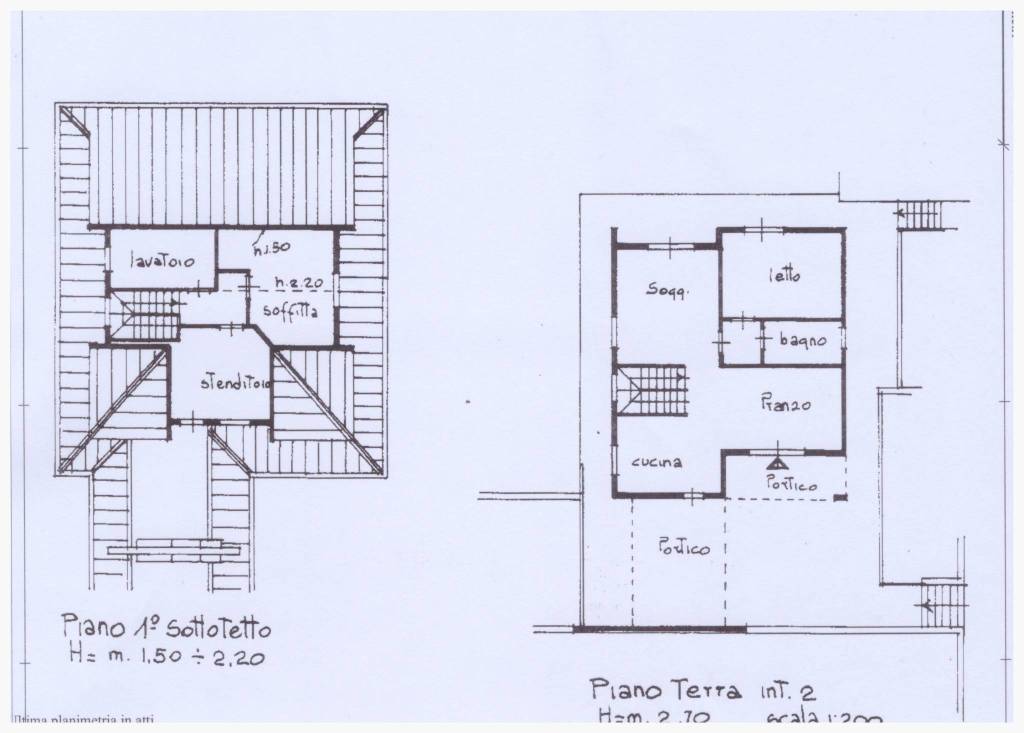 piano terra e primo