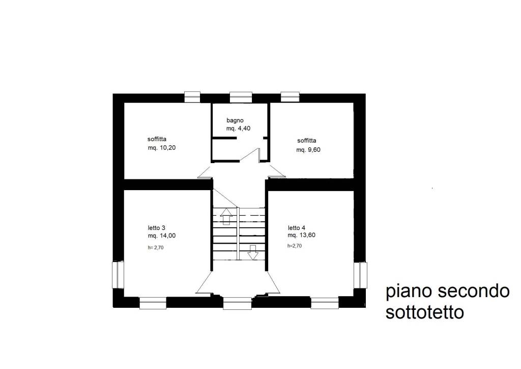 Piano secondo Abitazione