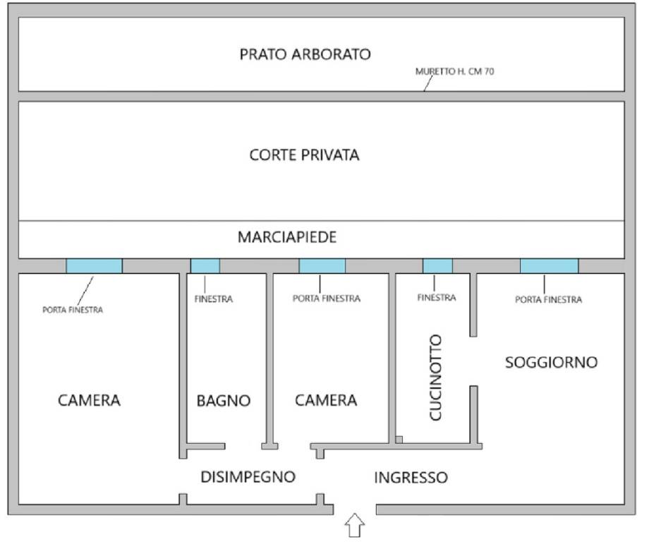 planimetria repubblica   annuncio