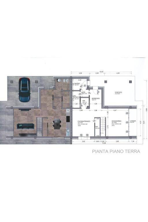 PIANTA ARREDATA PIANO TERRA