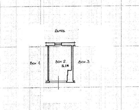 Planimetria catastale box rif.23