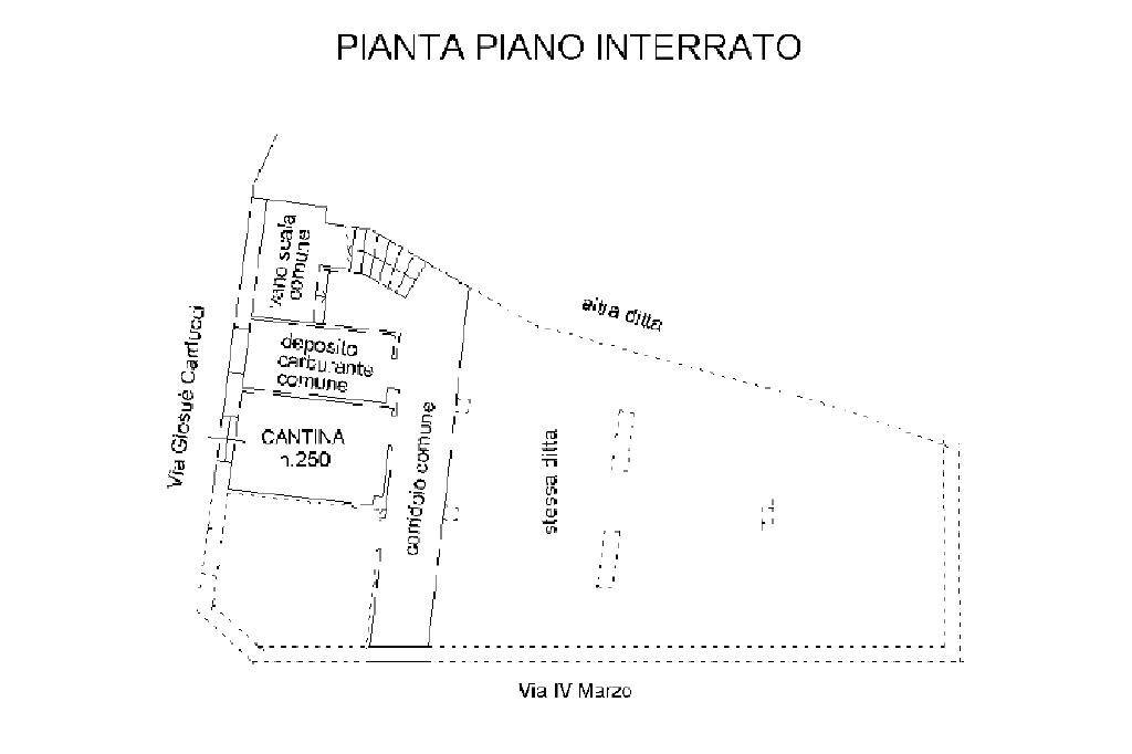 PIANO INTERRATO