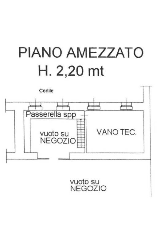 PLANIMETRIA PIANO AMMEZZATO