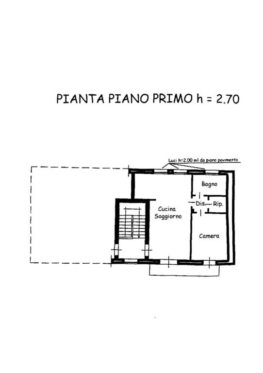 Planimetria casa e box 1