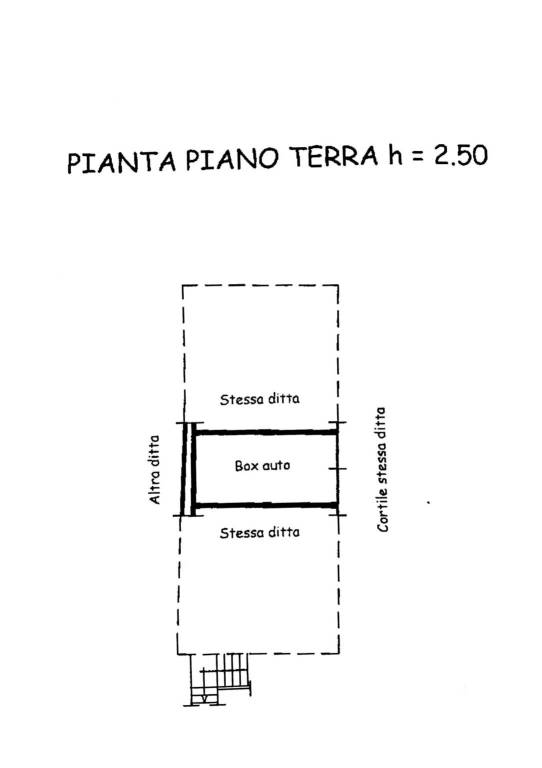 Planimetria casa e box 2