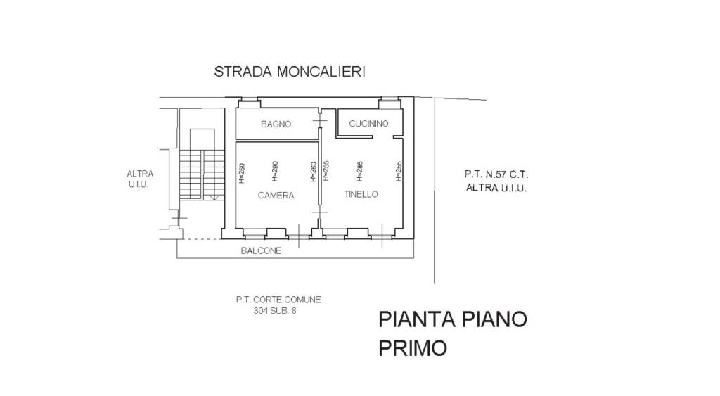 Bilocale 1° piano