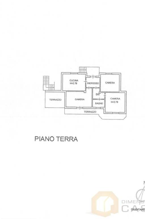 Planimetria piano terra