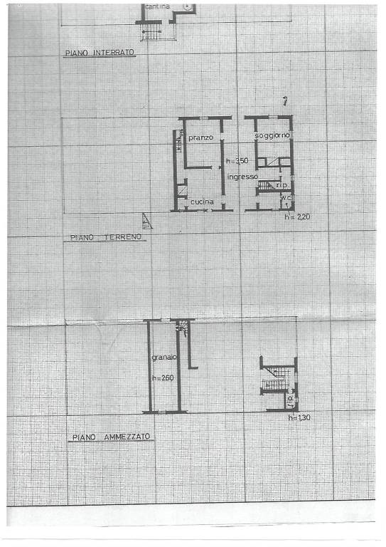 PIANO TERRENO E AMEZZATO