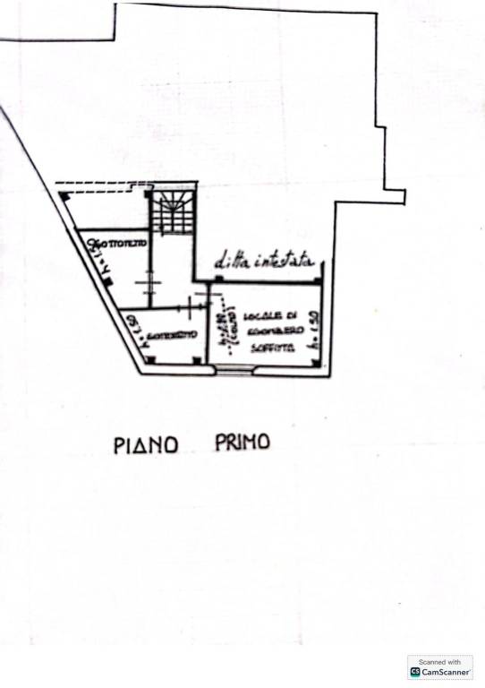 planimetria piano primo