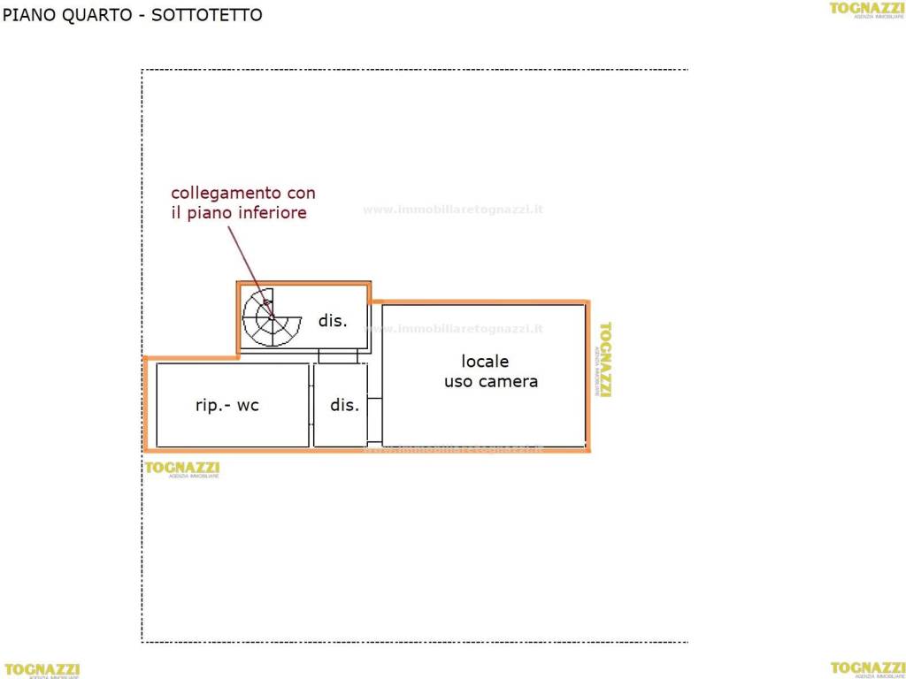 Piano Quarto Sottotetto