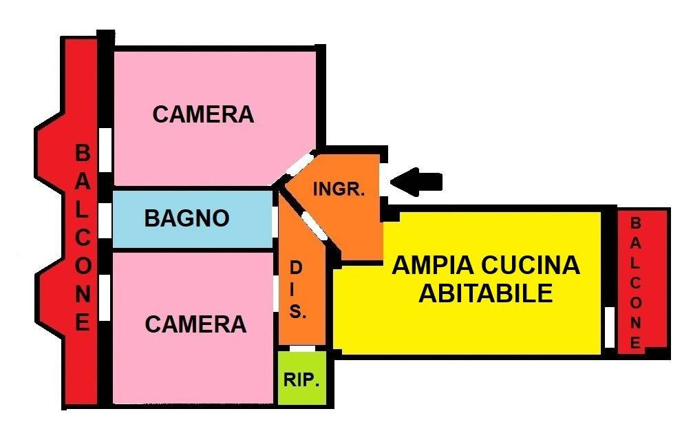 planimetria Corso Monte Cucco 27