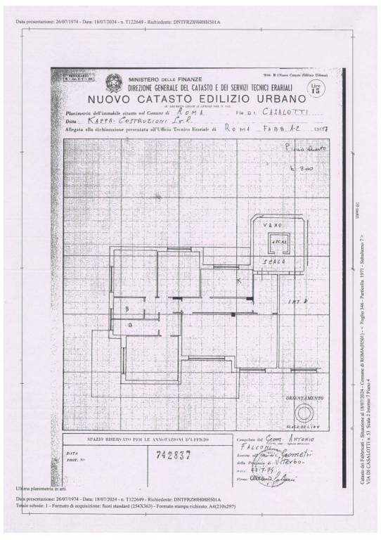 PLAN. APPARTAMENTO 1