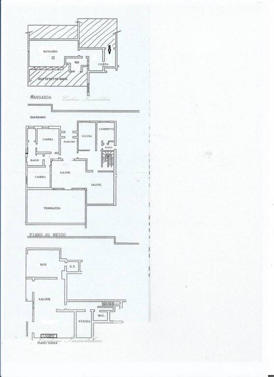 PIANTINA VILLA PICCAGLI GRANDE MODIFICATA