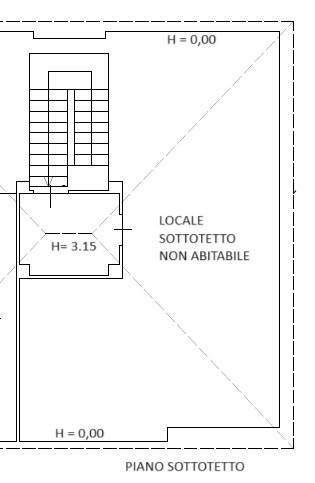 PIANTA PIANO SOTTOTETTO