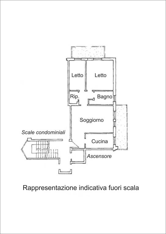 Planimetria appartamento