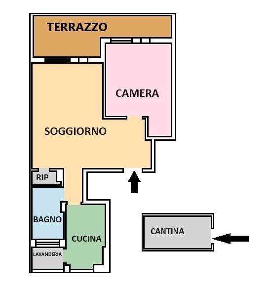 RAPPRESENTAZIONE GRAFICA NON IN SCALA