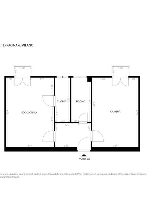 Plan__Via Privata Terracina 6 foto