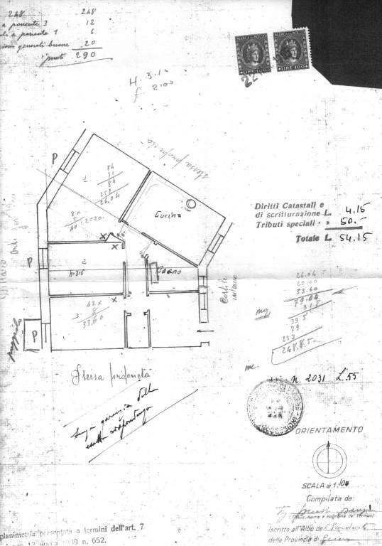 planimetria Salita Inf della Noce 1