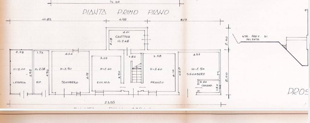 PIANTINA PIANO TERRA