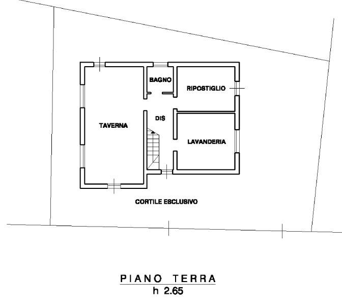 PLANIMETRIA PIANO TERRA