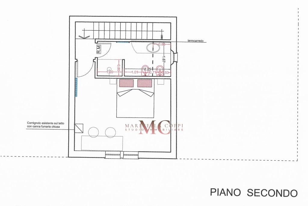 20977 PLANIMETRIA PIANO SECONDO EST